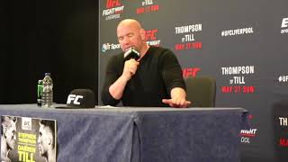 I NEVER MADE ANY OFFER TO ANTHONY JOSHUA - DANA WHITE RUBBISHES CLAIMS $500 MILLION OFFER WAS MADEI NEVER MADE ANY OFFER TO ANTHONY JOSHUA - DANA WHITE RUBBISHES CLAIMS $500 MILLION OFFER WAS MADE