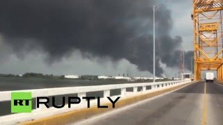 Взрыв произошел на нефтехимическом заводе в Мексике, 3 человека погибли