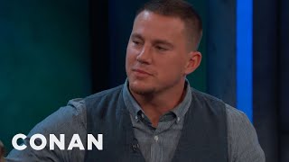 Channing Tatum Always Steals Something From Movie Sets  - CONAN on TBSChanning Tatum Always Steals Something From Movie Sets  - CONAN on TBS