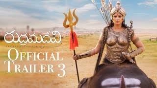 Rudhramadevi Official Trailer 3 || Anushka, Allu Arjun, Rana, Gunasekhar