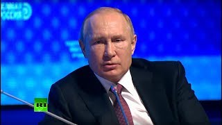 Путин участвует в бизнес-форуме «Деловая Россия» (06.02.2019 18:24)