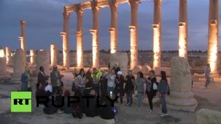 Национальный симфонический оркестр Сирии выступил в древней Пальмире