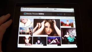 HTML5 Media Picture Gallery