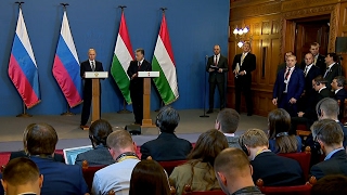 Пресс-конференция с Виктором Орбаном