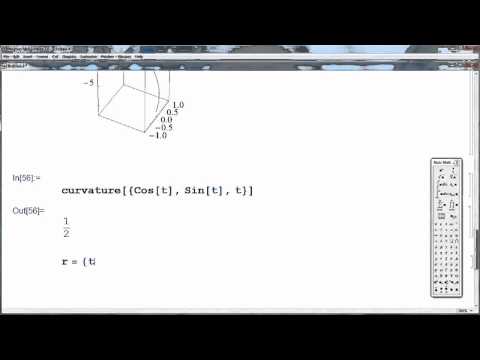 How to write a Mathematica program to compute curvature