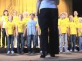 Taneční a pohybové vystoupení mladších žáků základních škol v Bílovci