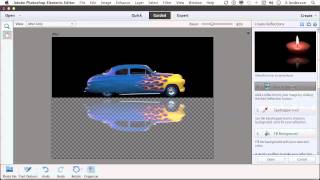 Photoshop Elements 11 Tutorial | Creating a Reflection