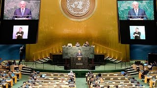 полное выступление Александра Лукашенко в Генассамблее ООН 27.09.2015