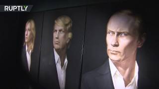 Российские сторонники Трампа встретили новость о победе своего кандидата в одном из столичных баров