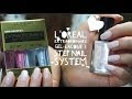 Now in Canada: L'Oreal Extraordinaire Gel-Lacque 3 step nail system