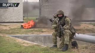 Спецназ Нацгвардии России провел учения в Подмосковье