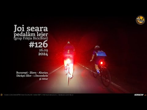 VIDEOCLIP Joi seara pedalam lejer / #126 / Bucuresti - Darasti-Ilfov - 1 Decembrie [VIDEO]