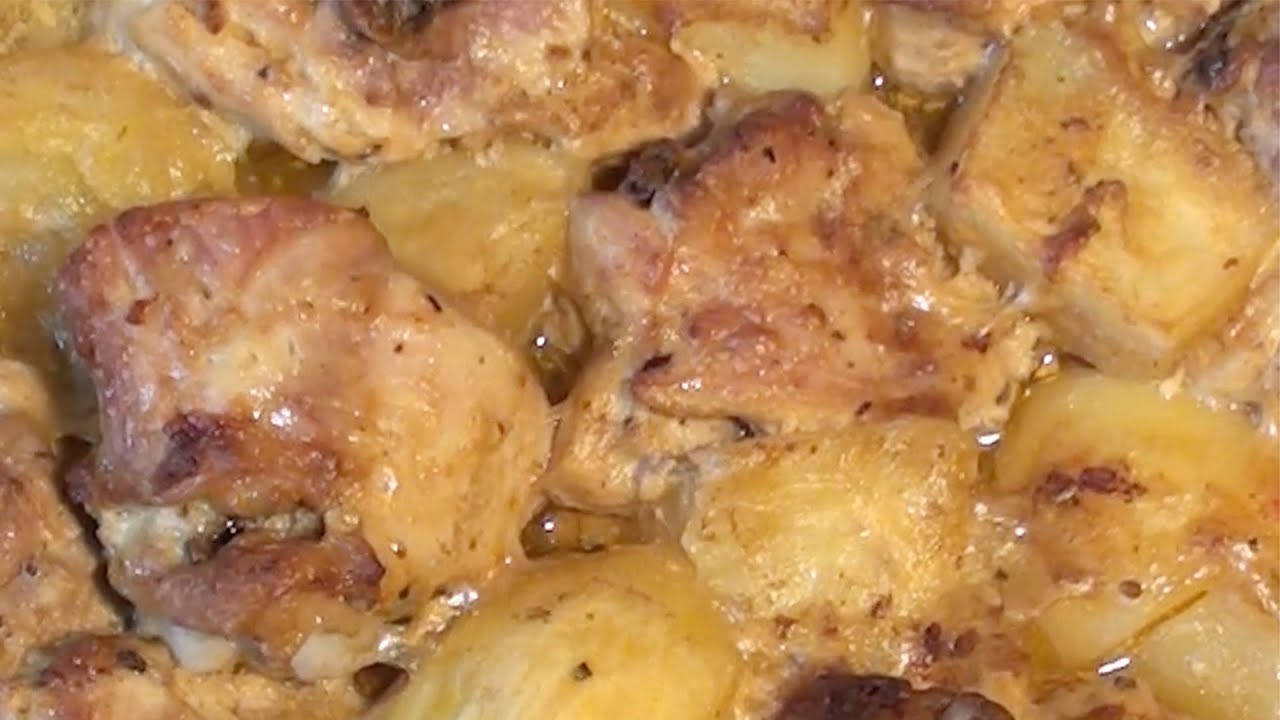 Запеченные голени с картошкой в духовке рецепт пошагово Запеченные голени с картошкой в духовке рецепт пошагово