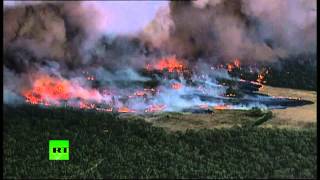 Лесные пожары уничтожили дома в Австралии