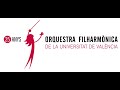 Imatge de la portada del video;25 anys de l'Orquestra Filharmònica de la UV