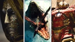 New Fantastic Four & Jurassic World Trailers are SICK!