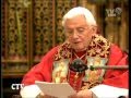 Benedict XVI in England. Ecumenical Celebration at Westminster Abbey