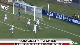 Парагвай - Чили 1:2 видео
