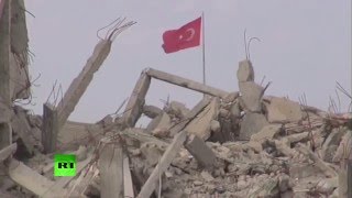 Турция оборудует плацдармы с военной техникой прямо на границе с Сирией