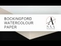 How to Use: Bockingford Watercolour Paper 