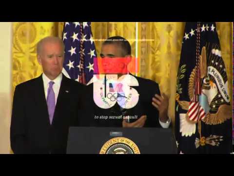 Campus Sex Assault an Affront to Humanity   9/19/14   (Obama)