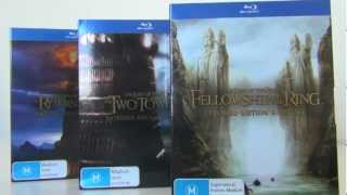 The Lord of the Rings Blu-Ray Trilogy Unboxing 