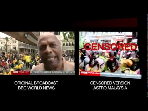 BBC News on Bersih 3.0 - Government of Malaysia Covered the News!