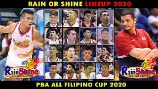 RAIN OR SHINE ELASTO PAINTERS LINEUP 2020! | PBA ALL FILIPINO CUP 2020RAIN OR SHINE ELASTO PAINTERS LINEUP 2020! | PBA ALL FILIPINO CUP 2020