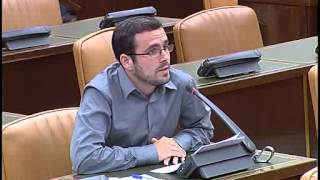 A. Garzón:"está subordinada a un Gobierno que cree que la ciencia no es prioritaria" (19.06.2013)