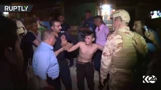 Полиция иракского Киркука сняла пояс смертника с 13-летнего мальчика