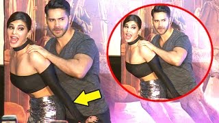 Jacqueline Gets NAUGHTY With Varun Dhawan At Dishoom Trailer Launch
