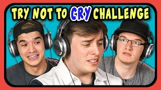 YOUTUBERS REACT TO TRY NOT TO CRY CHALLENGEYOUTUBERS REACT TO TRY NOT TO CRY CHALLENGE