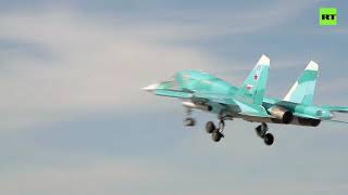 «Летающие компьютеры»: пилоты челябинского авиаполка осваивают новейшие Су-34 (04.06.2019 19:38)