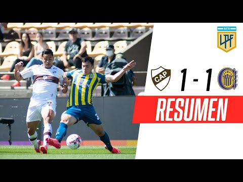 Platense y Rosario Central igualaron 1-1, por Liga Profesional
