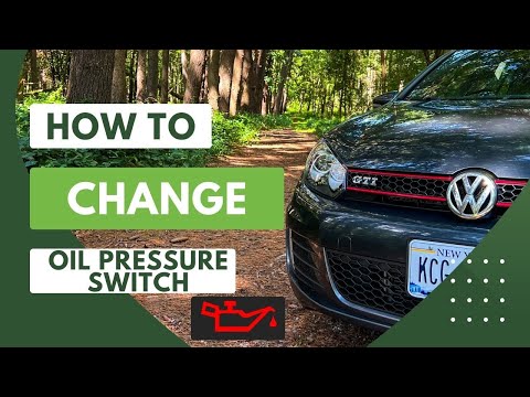Come sostituire il sensore di pressione dell'olio motore della Volkswagen Golf GTI