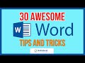 30 Awesome Microsoft Word Tips and Tricks[1]