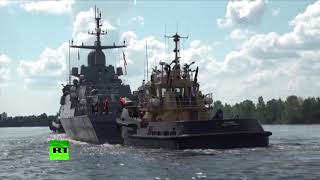 На Ладожском озере прошёл первый этап ходовых испытаний ракетного корабля «Ураган»