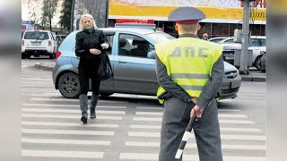 За не пропуск пешеходов штраф увеличится до 2500 штраф