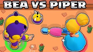 BEA VS PIPER | 1 VS 1 | BRAWL STARS | NEW BRAWLERBEA VS PIPER | 1 VS 1 | BRAWL STARS | NEW BRAWLER