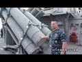 米海軍イージス駆逐艦「フィッツジェラルド」を洋上公開/神奈川新聞