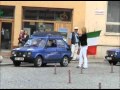 Setkání fandů italských aut na Slezském náměstí v Bílovci