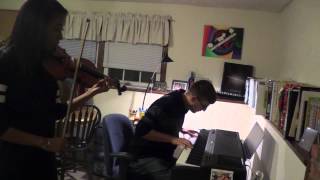 Naruto - Sadness and Sorrow (piano, violin) FT. GBritaney