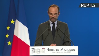 Заявление премьер-министра Франции в связи с протестами из-за роста цен на топливо — LIVE