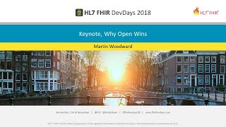 Martin Woodward - Keynote, Why Open Wins | DevDays 2018 AmsterdamMartin Woodward - Keynote, Why Open Wins | DevDays 2018 Amsterdam