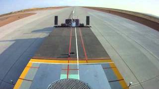 Boeing Unmanned Little Bird landing on moving trailer