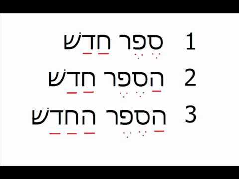 Hebrew with Dawoud lesson 43