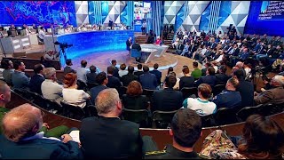 Более четырёх часов и свыше 80 вопросов: какие темы обсуждались на прямой линии с Путиным (21.06.2019 07:40)