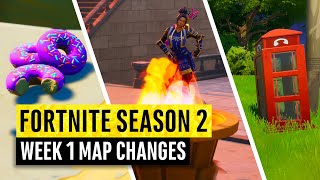 Fortnite | All Season 2 Map Updates and Hidden Secrets! WEEK 1 (chapter 2)Fortnite | All Season 2 Map Updates and Hidden Secrets! WEEK 1 (chapter 2)