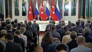 Пресс-конференция с Реджепом Тайипом Эрдоганом
