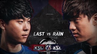 KSL vs ASL - Last vs Rain - StarCraft Remastered Exhibition - BlizzCon 2018KSL vs ASL - Last vs Rain - StarCraft Remastered Exhibition - BlizzCon 2018